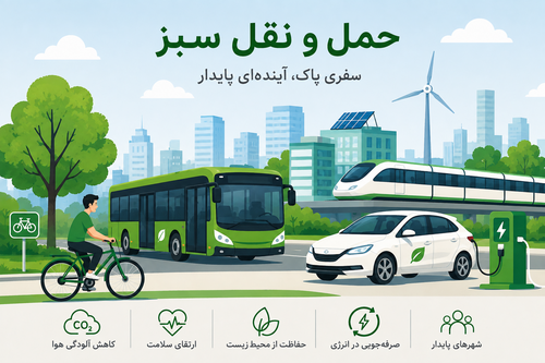 توسعه زیرساخت‌های حمل‌ونقل سبز؛ راهکاری مؤثر برای کاهش اثرات تغییر اقلیم و ارتقای سلامت جامعه